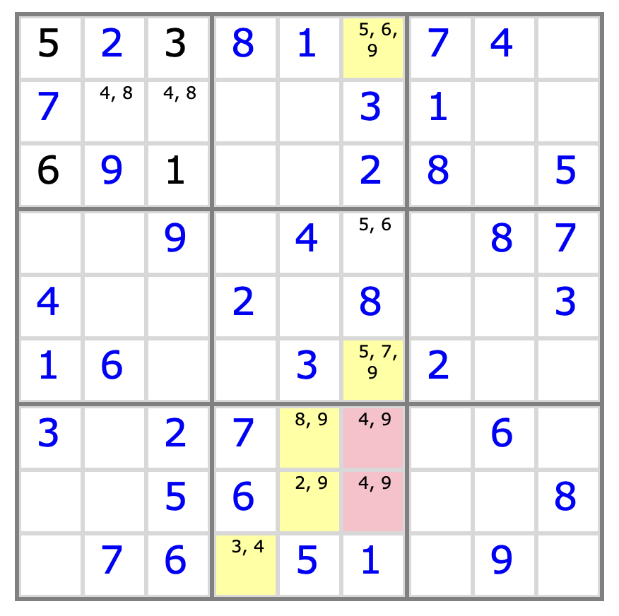 Sudoku puzzle